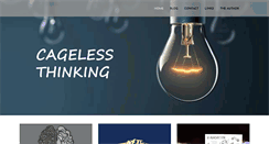 Desktop Screenshot of cagelessthinking.com